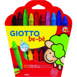 Giotto Bebe Κηρομπογιες Σετ 10 Τμχ