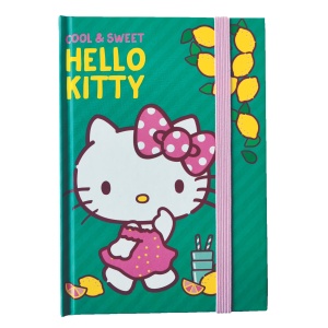 Gim Σημειωματάριο Hello Kitty Lemonade με Λάστιχο