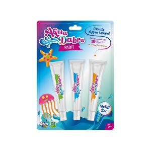 Aqua Dabra Paint Μπογιές 3 Τεμαχίων