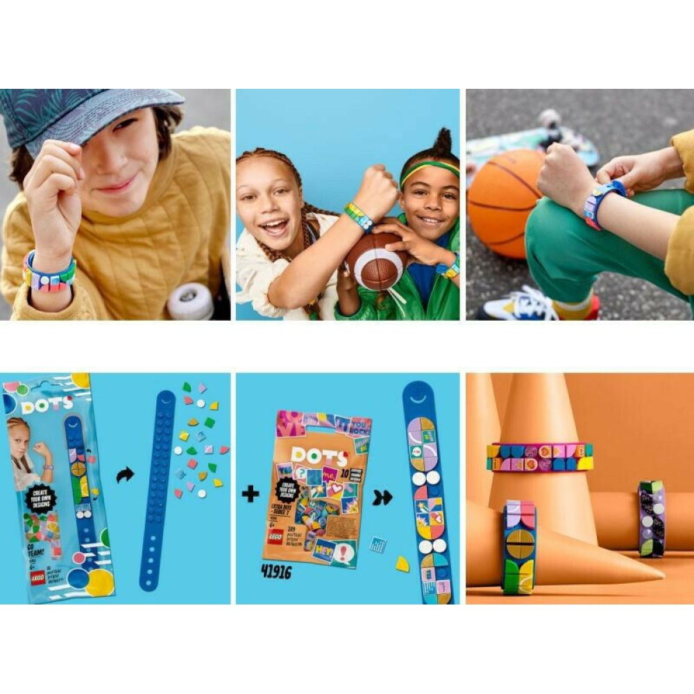 LEGO Dots Βραχιόλι Ομάδα Φύγαμε!
