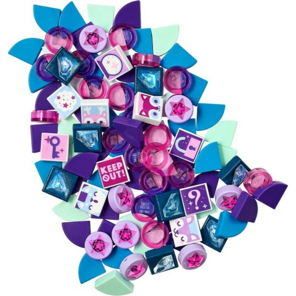 LEGO Dots Extra Dots Series 3 Tile Pack, Jewellery DIY Craft Set With 10 Surprise Charms