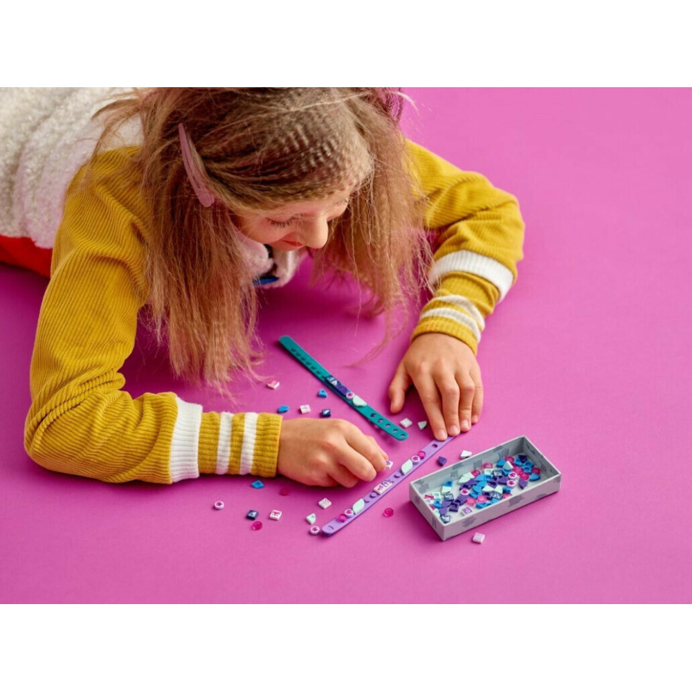 LEGO Dots Extra Dots Series 3 Tile Pack, Jewellery DIY Craft Set With 10 Surprise Charms