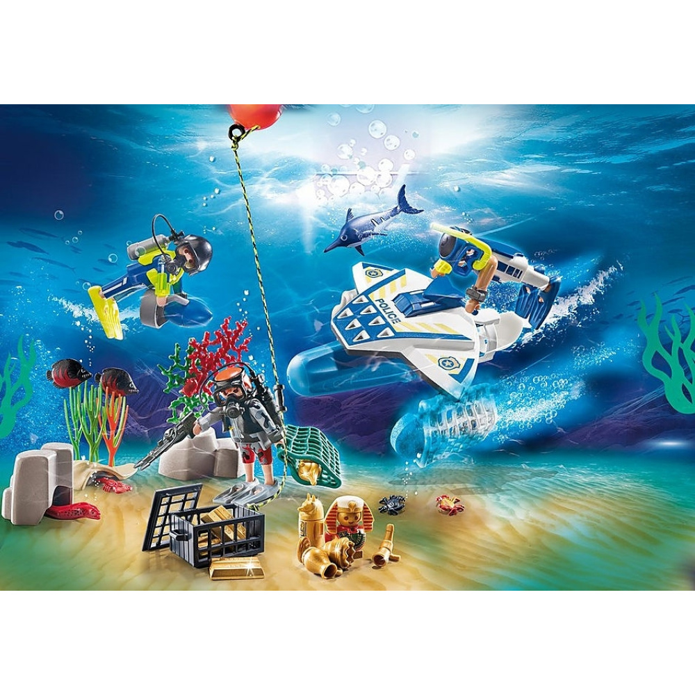 Playmobil City Action Advent Calendar Xmas Ημερολόγιο Με Αστυνόμους - Χριστουγεννιάτικα