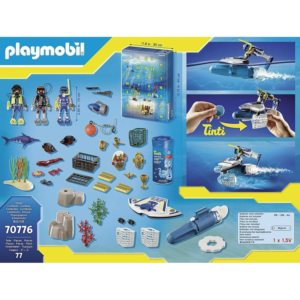 Playmobil City Action Advent Calendar Xmas Ημερολόγιο Με Αστυνόμους - Χριστουγεννιάτικα