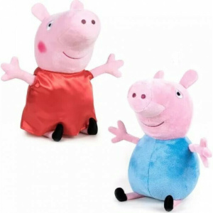Gialamas Λόυτρινο 20εκ Peppa Pig Satin Dress and George