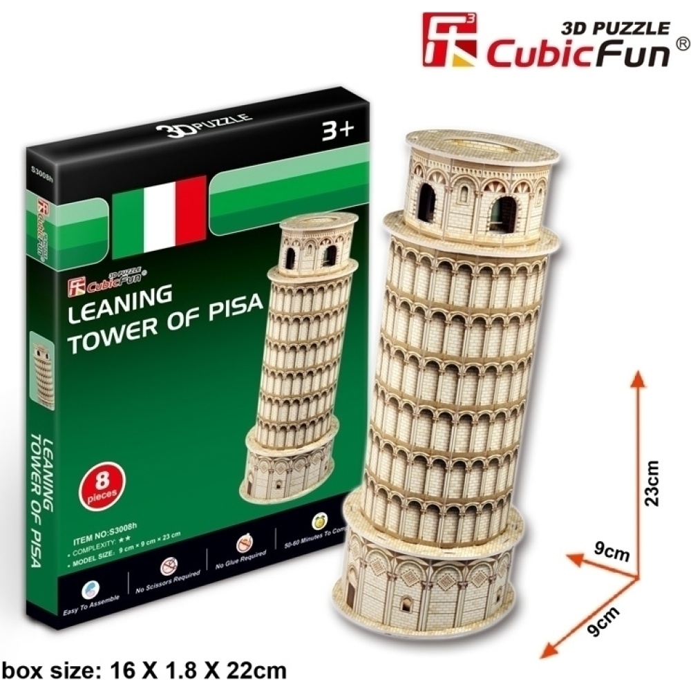 CubicFun 3D Puzzle Leaning Tower Of Pisa