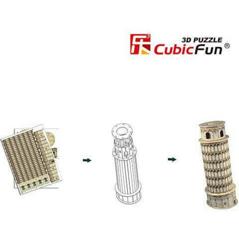CubicFun 3D Puzzle Leaning Tower Of Pisa